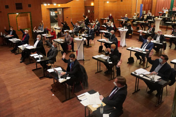 konstituierende Ratssitzung im Bensberger Ratssaal