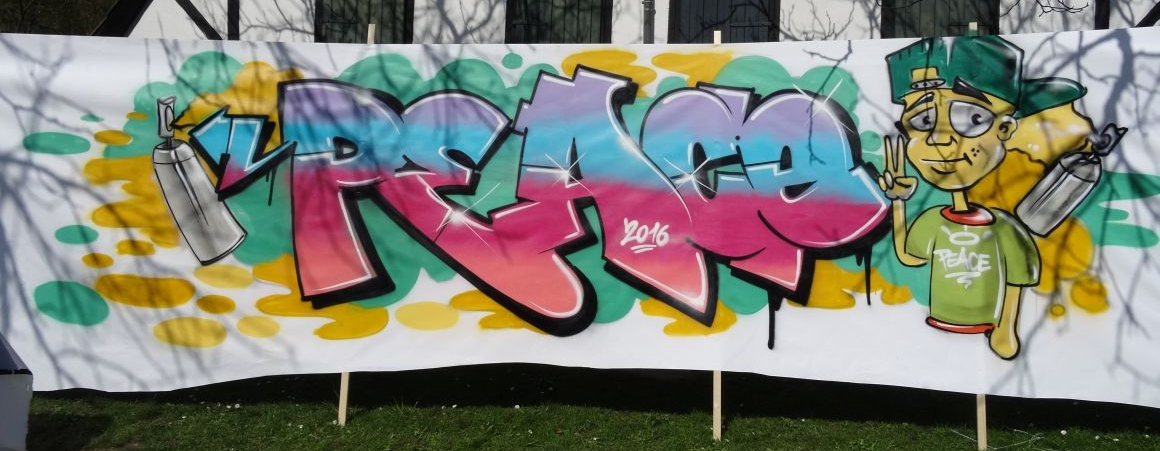 Kulturrucksackprojekt Graffiti 2016