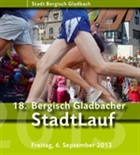 Veranstaltungsflyer 18. Bergisch Gladbacher StadtLauf