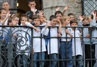 Fair Play International: Israelischer Fußballnachwuchs im Rathaus