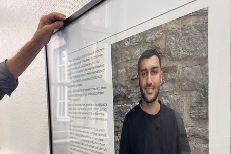 Eine Foto aus der Ausstellung Menschen.Heimat.Perspektiven