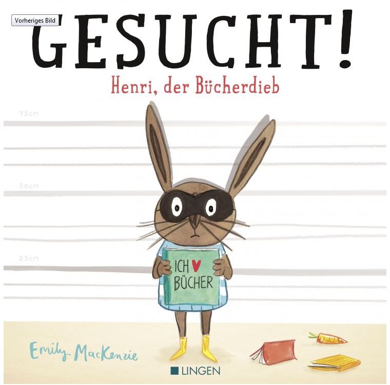 Gesucht! Henri der Bücherdieb