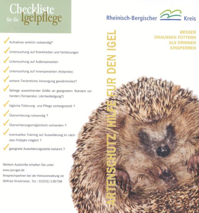 Hilfe für den Igel