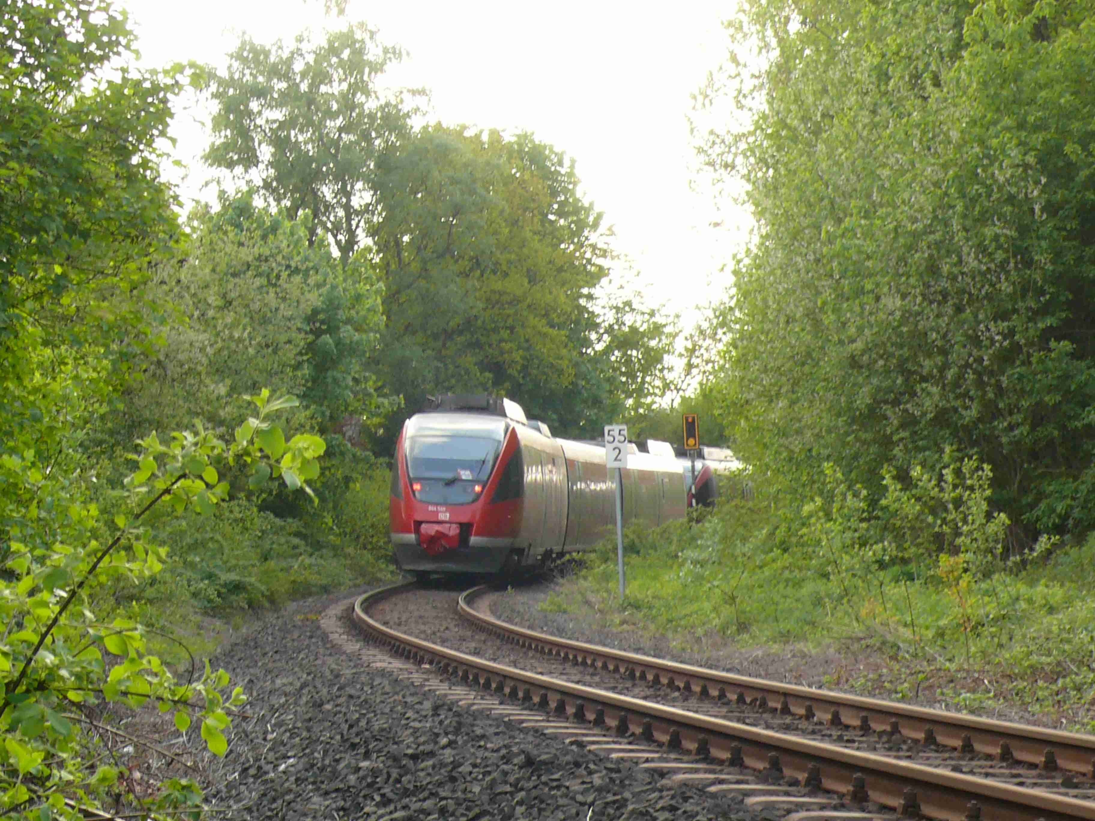 fahrende Regionalbahn