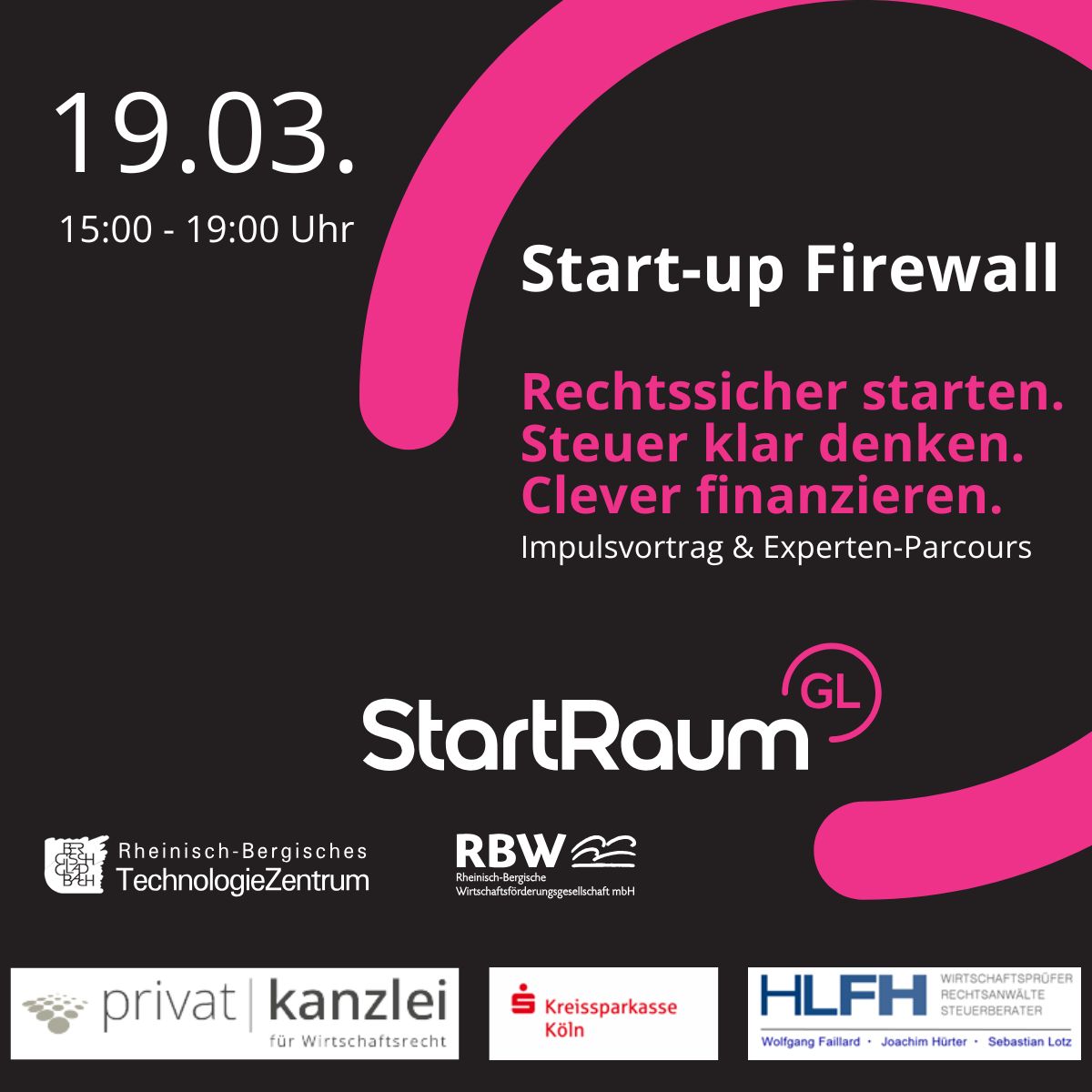 Workshop „Start-up Firewall“ am 19. März 2026 