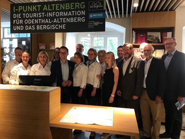 I-Punkt in neuen Räumen im Haus Altenberg