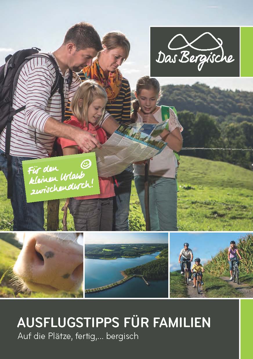 Das Bergische gibt neue Broschüre mit Ausflugstipps für Familien heraus
