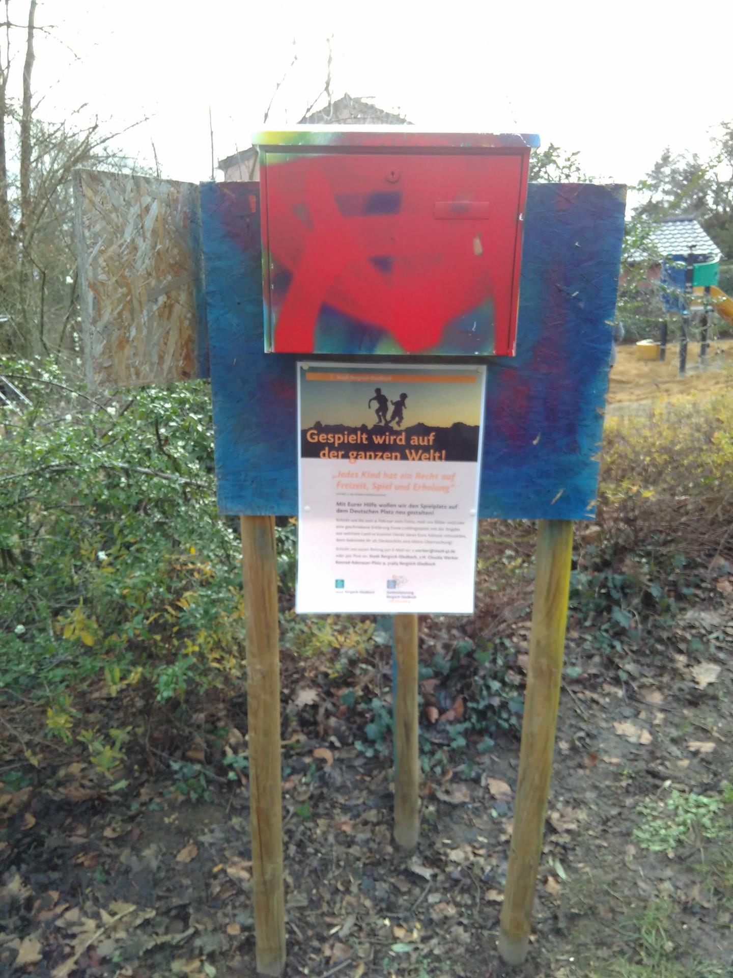 Kinderbeteiligung für den Spielplatz am Deutschen Platz 