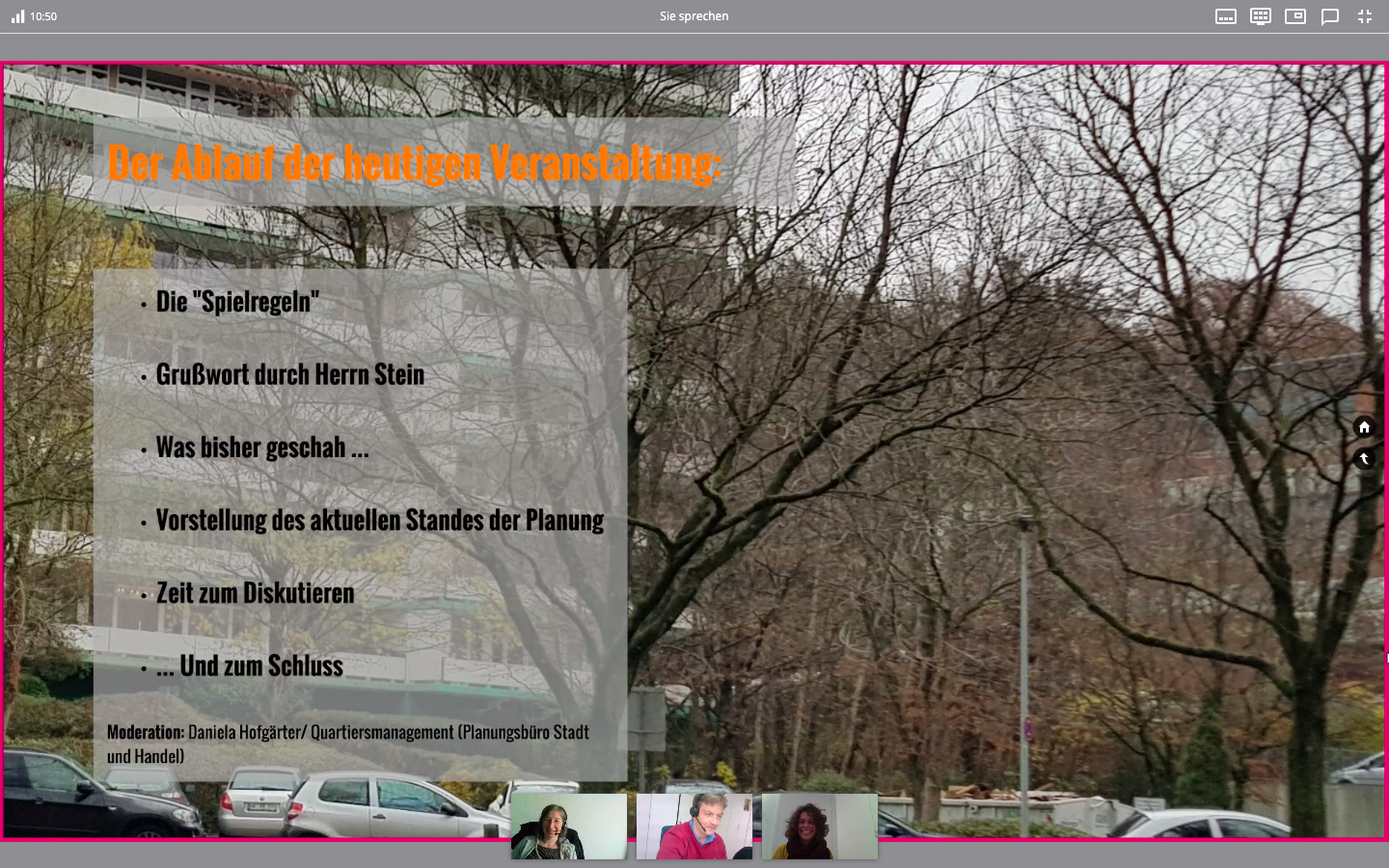 Anregungen und Ideen bei der digitalen Bürgerbeteiligung zum Quartiersplatz im Wohnpark Bensberg