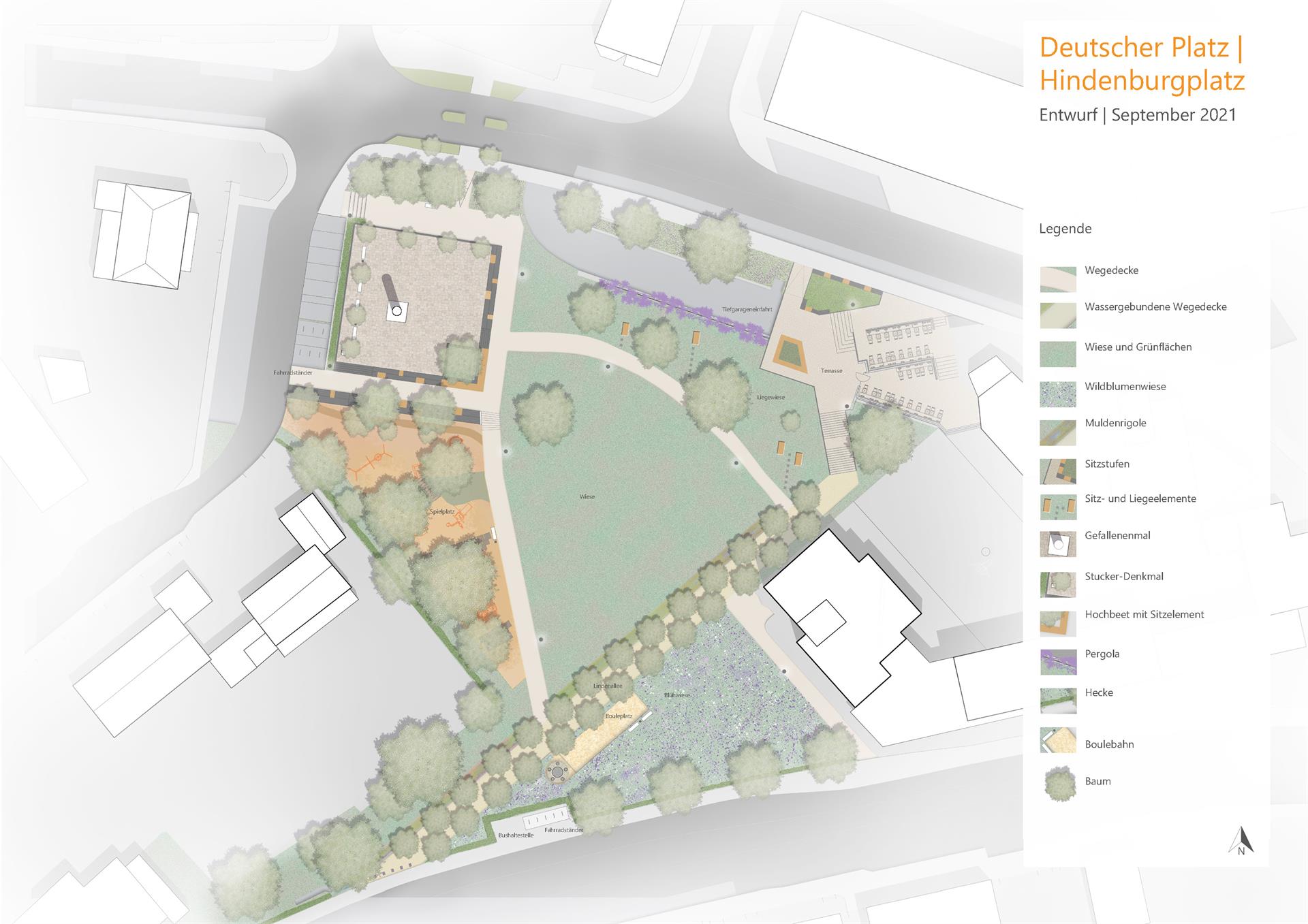 Frage und Antwort – InHK Sprechstunde zur Neugestaltung der Freianlage rund um den Deutschen Platz im Stadtteilbüro, Schloßstraße 59, am 4. November 