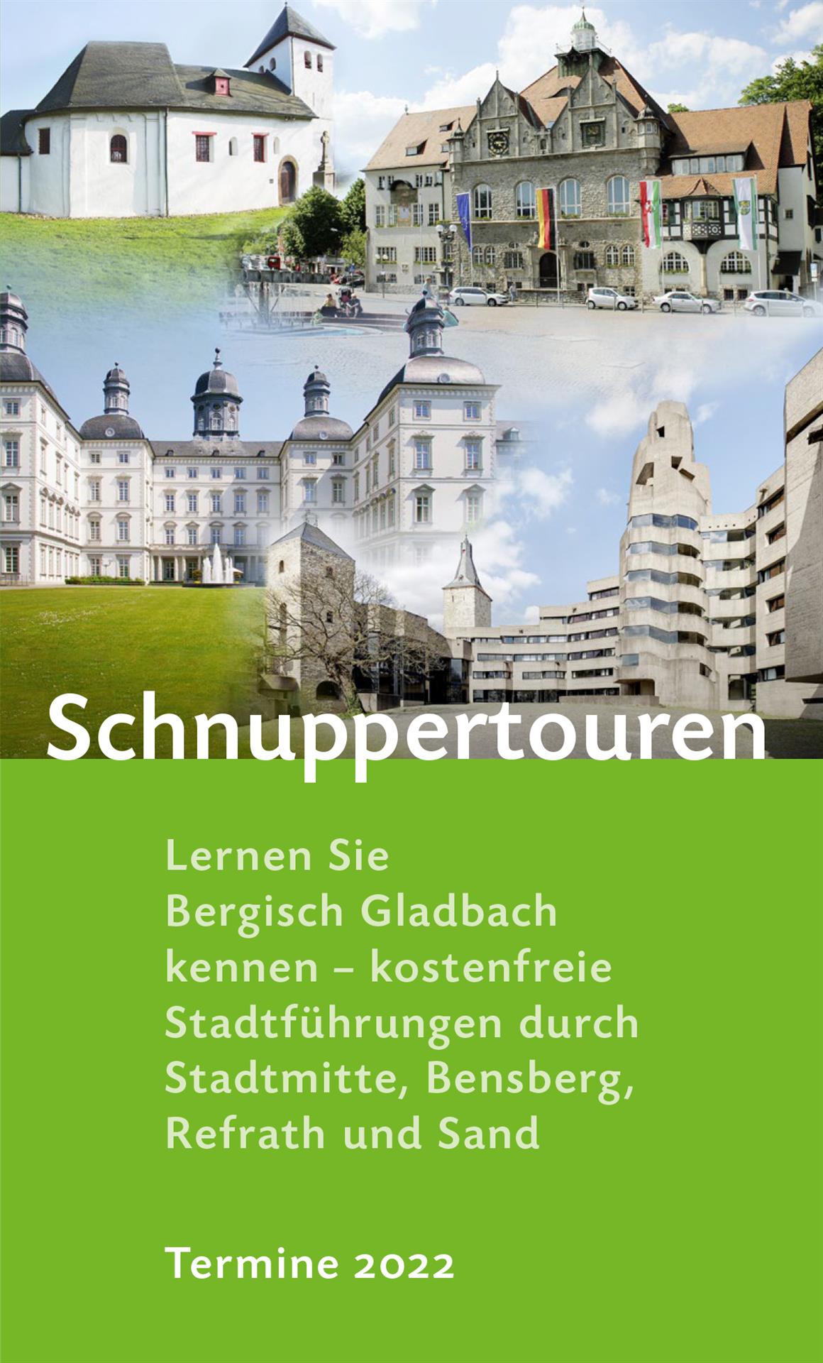 Kostenlose Schnuppertouren 2022 durch Bergisch Gladbach