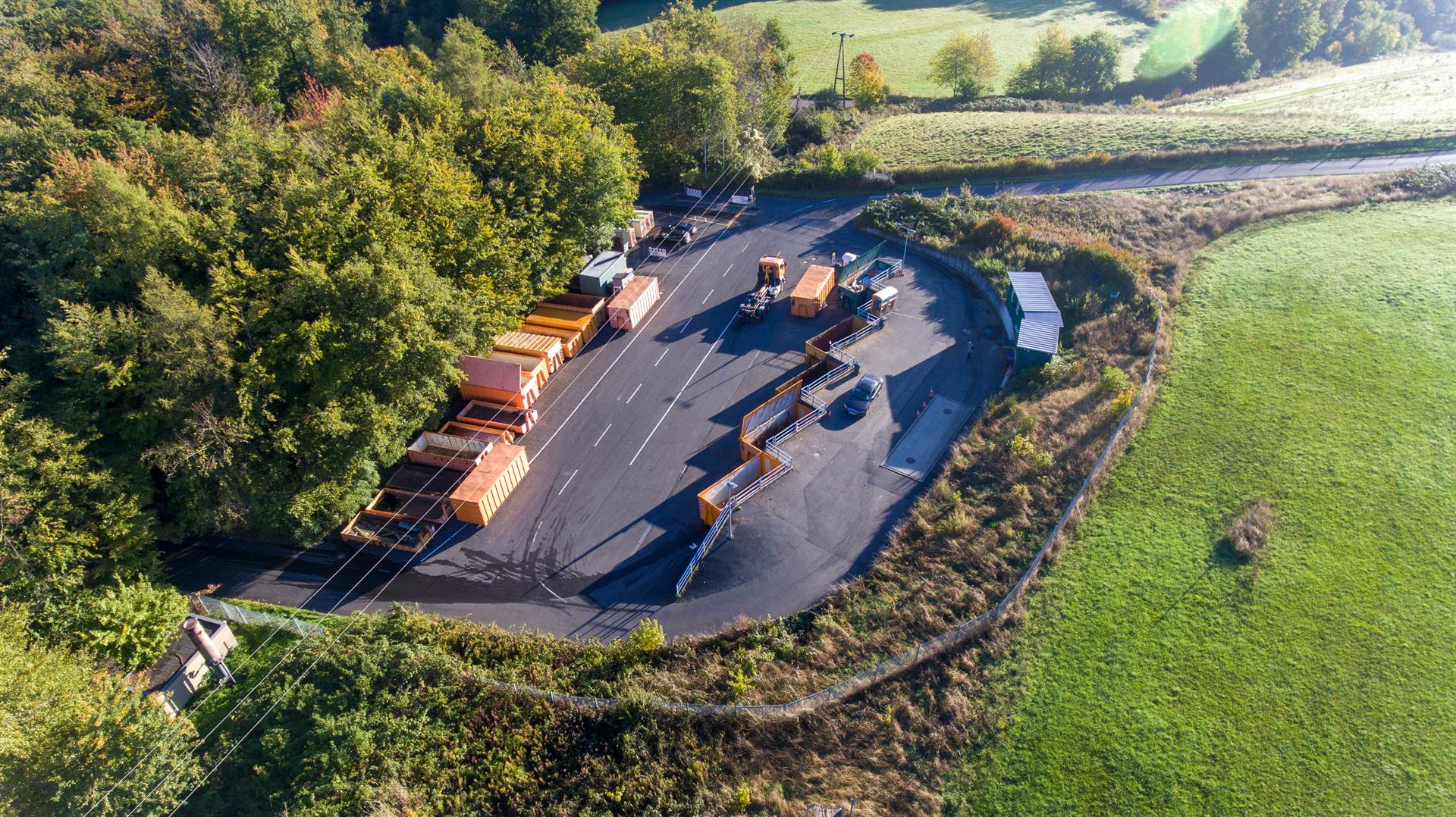 Die Grünannahmestation Birkerhof bleibt wegen Bauarbeiten vom 9. bis 16. Januar geschlossen
