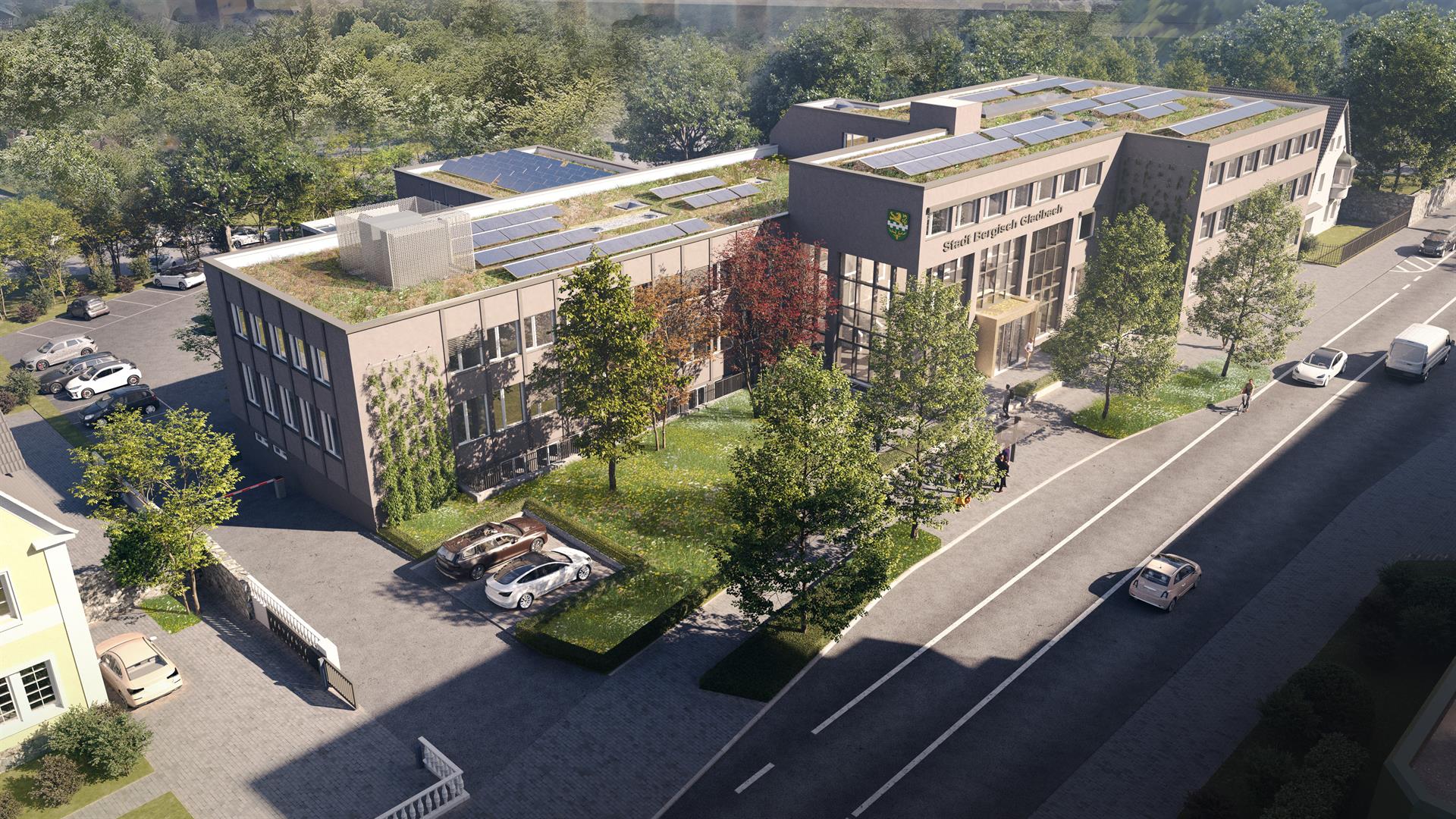 Kostenentwicklung, Baufortschritt, nächste Schritte: Dritter Projektzwischenbericht zum Neuen Stadthaus veröffentlicht