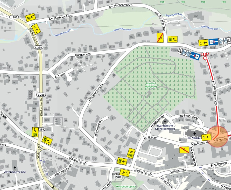 Kanalbauarbeiten Am Milchbornsberg: Straßensanierung verlängert Gesamtmaßnahme bis Juni 2026