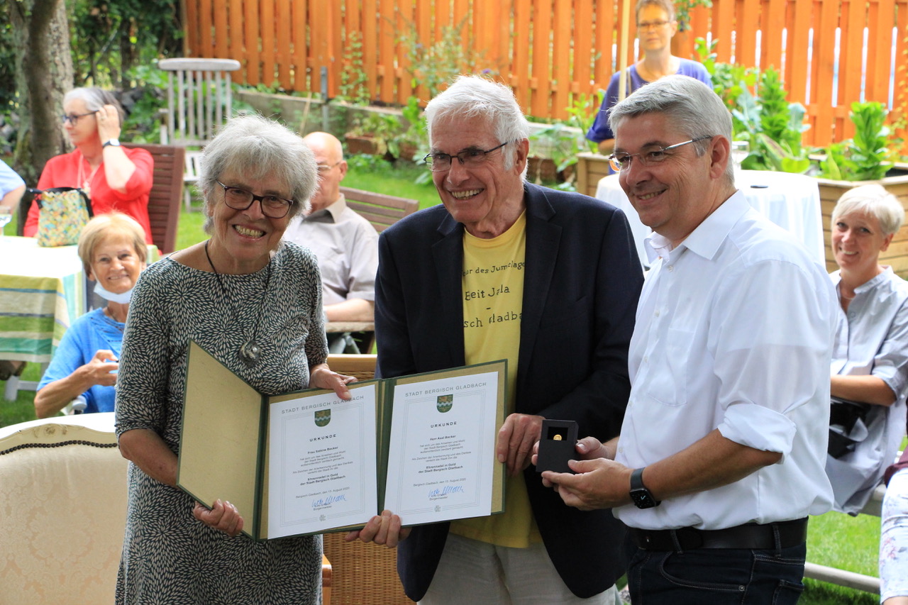 Axel-und-Sabine-Becker-Friedenspreis: Eine Brücke für die Städtepartnerschaften