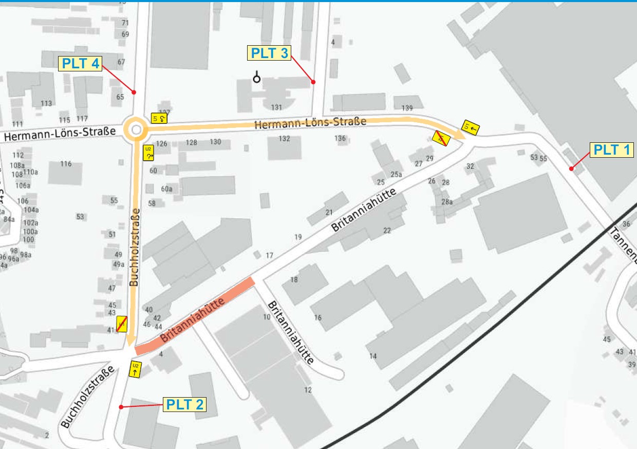 Straßenausbau Britanniahütte: Bauarbeiten starten am Montag, den 20. April