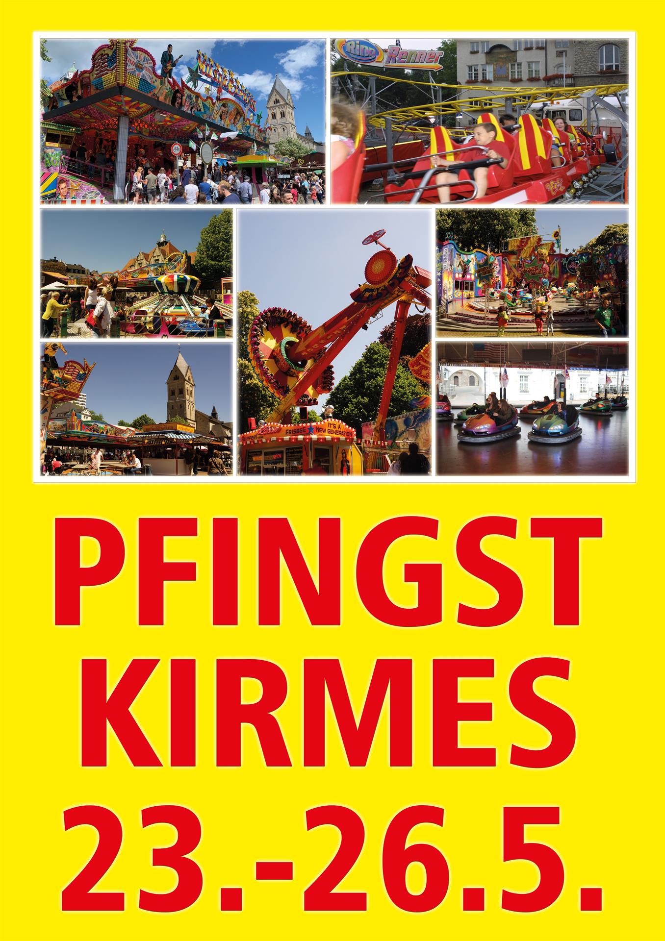 Pfingstkirmes 2026 in Bergisch Gladbach – es ist wieder soweit!