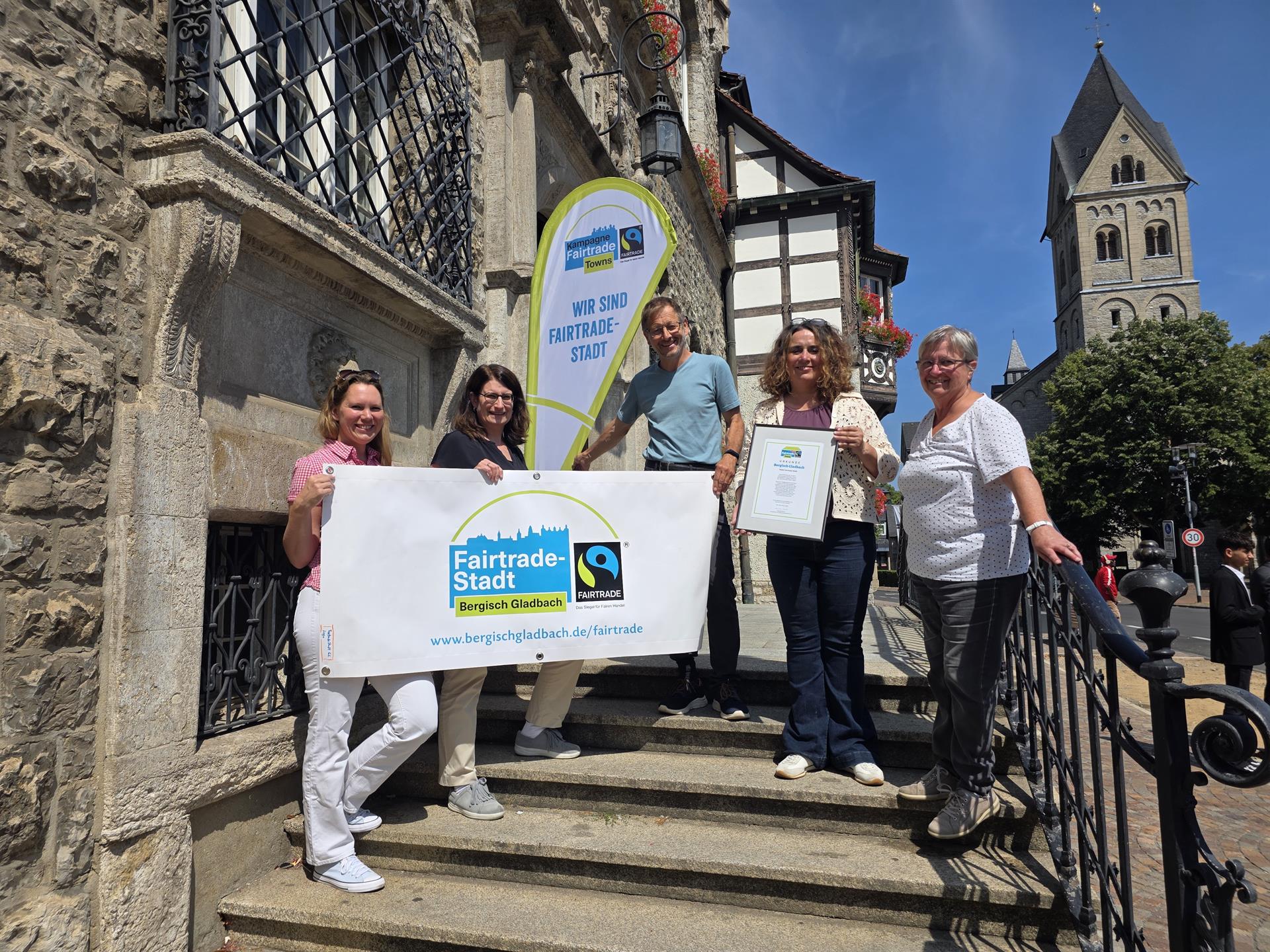 Bergisch Gladbach ist weiterhin „Fairtrade-Stadt“