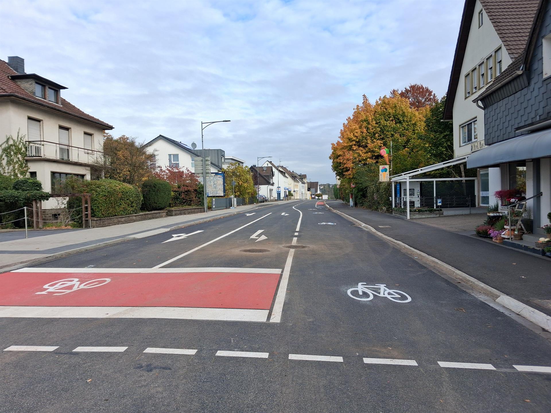 Altenberger-Dom-Straße: Sanierter Teilabschnitt wird planmäßig freigegeben