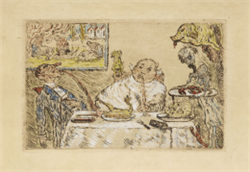 James Ensor, Völlerei, 1904, Sammlung Quinensor, Ostende, Foto Steven Decroos