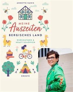 Autorinnenportrait: John M. John, Buchcover: Droste Verlag