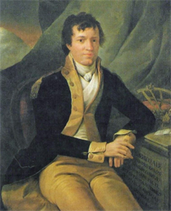 Alexander von Humboldt - Portrait von Rafael Jimeno y Planes, 1803